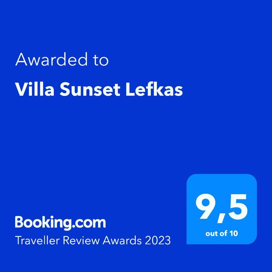 Villa Sunset Lefkas Ájiosz Joánisz Kültér fotó
